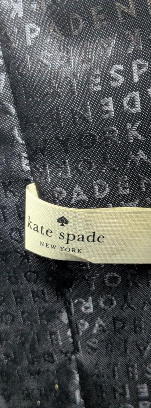 KATE SPADE NEW YORK ALLYN CHESTER STREET BAG SATCHEL PEBBLED LEATHER BLACK EUC - Picture 13 of 15